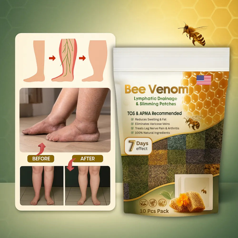 Bee Venom Foot Patches - Buy One Get One Free ⭐⭐⭐⭐4.9/5