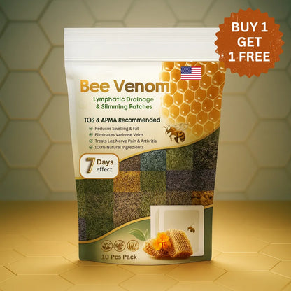 Bee Venom Foot Patches - Buy One Get One Free ⭐⭐⭐⭐4.9/5