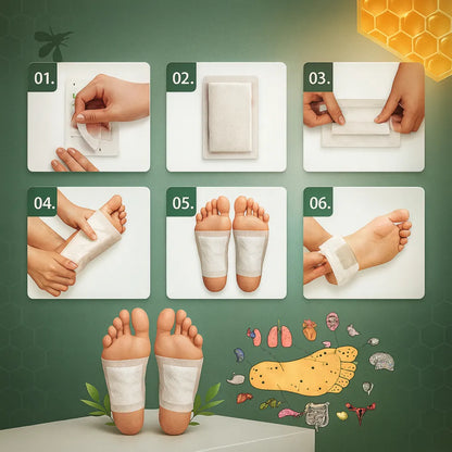 Bee Venom Foot Patches - Buy One Get One Free ⭐⭐⭐⭐4.9/5