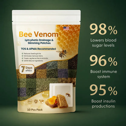 Bee Venom Foot Patches - Buy One Get One Free ⭐⭐⭐⭐4.9/5