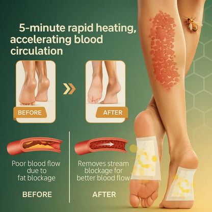 Bee Venom Foot Patches - Buy One Get One Free ⭐⭐⭐⭐4.9/5