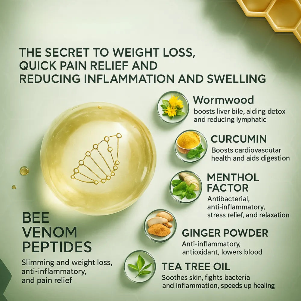 Bee Venom Foot Patches - Buy One Get One Free ⭐⭐⭐⭐4.9/5